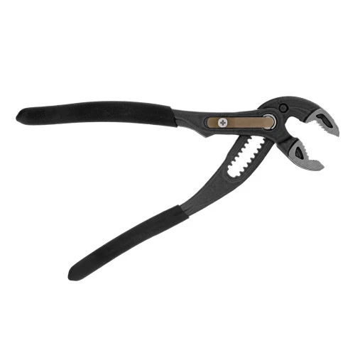 Клещи переставные, кнопочный механизм, обливные рукоятки, 180 мм Denzel