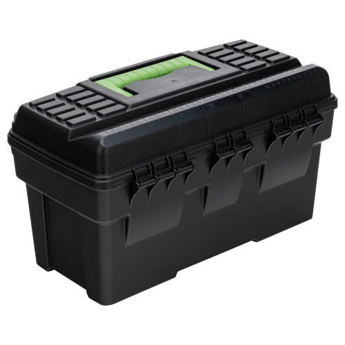 Ящик для инструмента, 430 х 235 х 250 мм, 18", пластик Сибртех