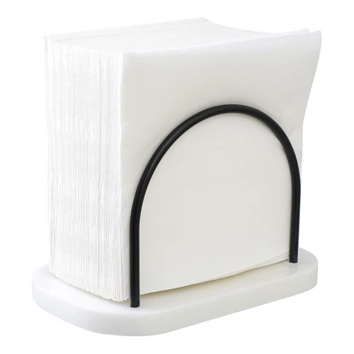 Салфетница marm, белый мрамор