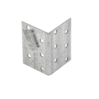 Крепежный уголок равносторонний 2 мм, KUR 40 x 40 x 60 мм Сибртех