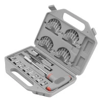 Отвертка с Т-образной эргономичной ручкой и набором насадок, 36 шт, CrV, пластиковый бокс Matrix