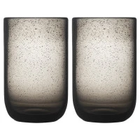 Набор стаканов flowi, 510 мл, серо-коричневые, 2 шт.