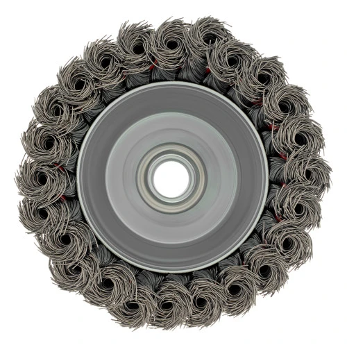 Щетка для УШМ, 100 мм, М14, "чашка", крученая проволока 0.35 мм Matrix