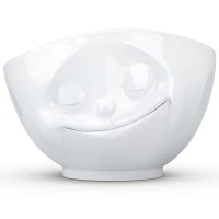 Чаша happy, 1 л, белая