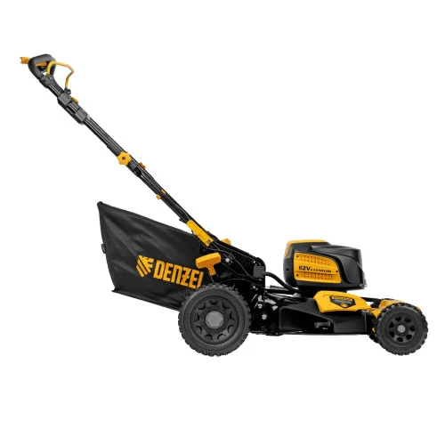 Газонокосилка аккумуляторная бесщет., RLMS560-62, привод, 560 мм, Li-ion, 62В Denzel