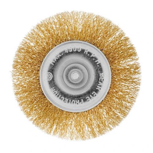 Набор щеток для дрели, 6 шт, 5 плоских 40-50-65-75-100 мм + 1 "чашка" 50 мм, со шпильками Matrix