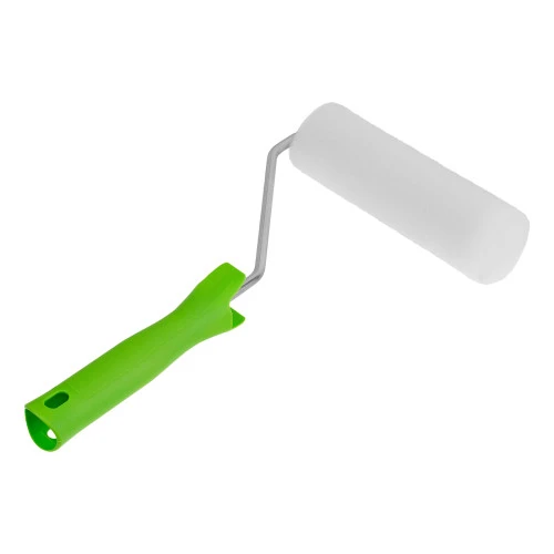 Валик "Поролон" с ручкой и 2 шубки 140 мм, D 42 мм, D ручки 6 мм Сибртех