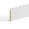 Напольный плинтус МДФ STELLA 100E 2000x100x16 Белый (4шт в упак)