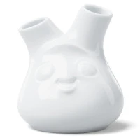 Ваза cheeky, 10 см, белая