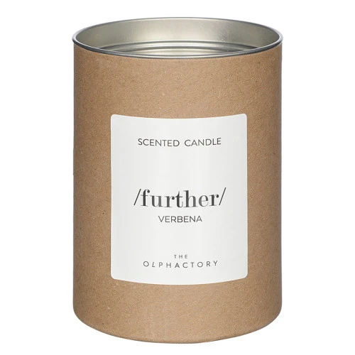 Свеча ароматическая the olphactory, further, verbena (новая), 40 ч