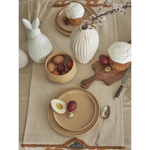 Набор из двух тарелок бежевого цвета из коллекции essential, 20 см