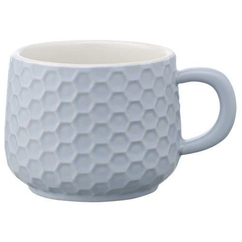 Чайная пара marshmallow, 300 мл, серо-голубая