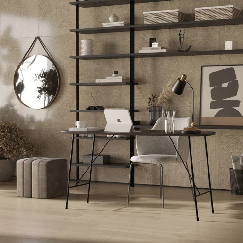 Лампа настольная pilwy, D21х65 см, золотистая/черная