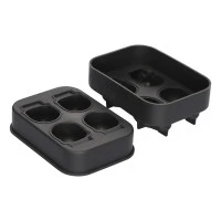 Форма для льда ice skull, графит