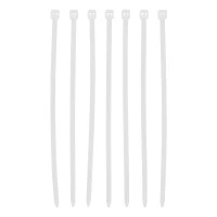 Хомуты, 100 x 2.5 мм, пластиковые, белые, 100 шт Сибртех