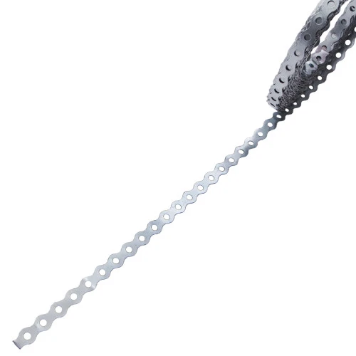 Лента перфорированная вентиляционная, "волна", 0.55 мм, LP VLN 1.2 см х 25 м, цинк Сибртех