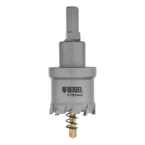 Коронка по металлу твердосплавная, 35 мм Denzel