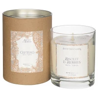 Свеча ароматическая gifting, bisquit&berries (новая), 40 ч