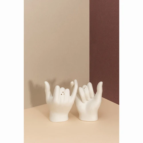 Набор из солонки и перечницы pinky swear