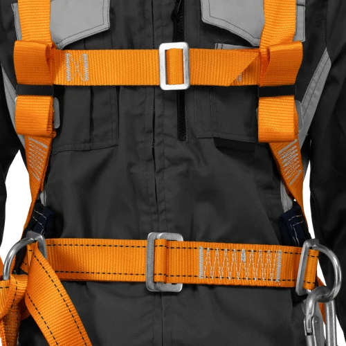 Удерживающая привязь УП IIЖ,с наплечными и набедренными лямками,А-строп из синтетической ленты Сибртех