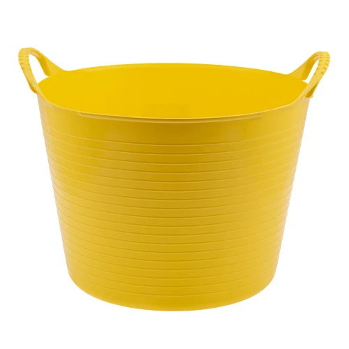 Ведро гибкое сверхпрочное, 40 л, желтое, Сибртех