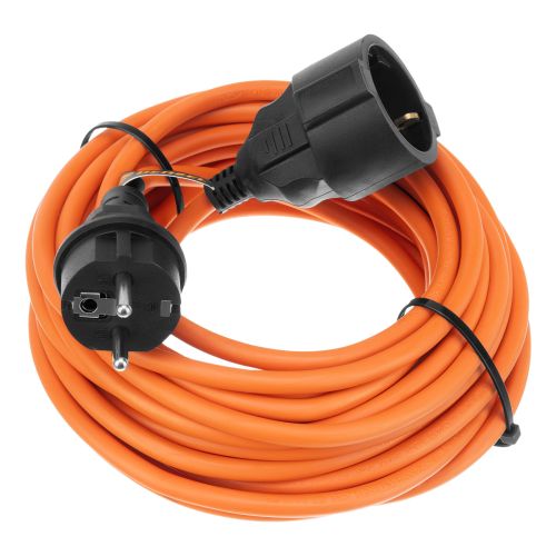 Удлинитель-шнур силовой Garden Series, ПВС, 10м, 1 розетка 3 x 1,5 мм, Denzel