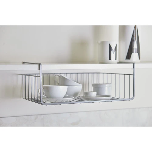 Корзина для хранения подвесная granli, 38,8х24,5х15 см, серая