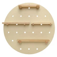 Пегборд shely, D50 см, светлое дерево