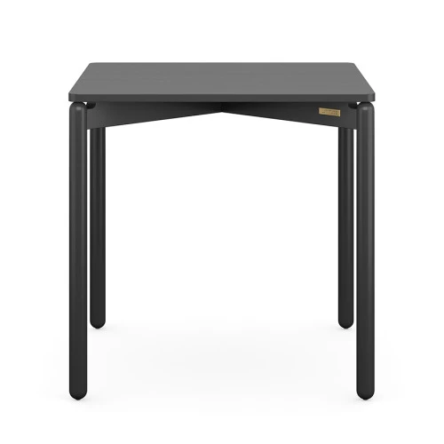 Стол обеденный saga, 75х75 см, темно-серый