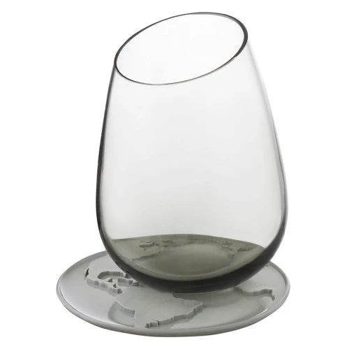 Набор подставок для кружки/стакана world coaster, серые, 2 шт.