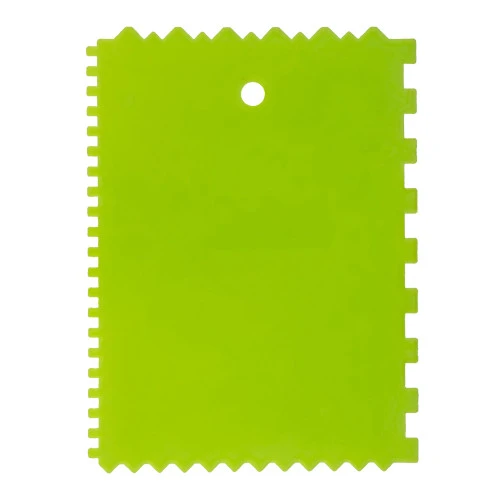 Шпатель для клея, пластмассовый, 130 х 170 мм, зубчатый Сибртех