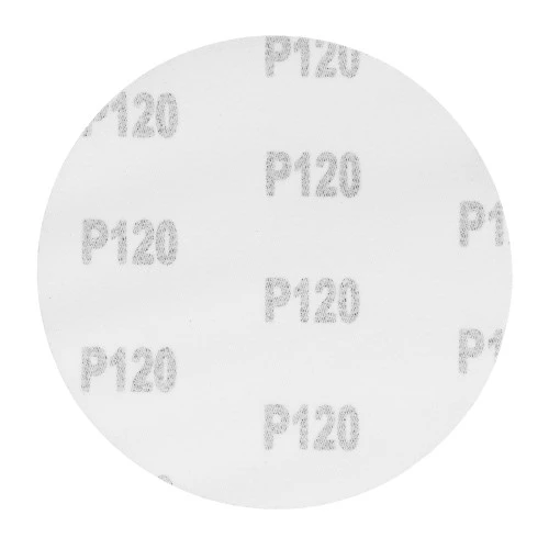 Круг абразивный на ворсовой подложке под "липучку", P 120, 125 мм, 10 шт Matrix