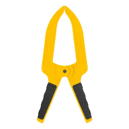 Струбцина клещеобразная, удлиненная 75 х 110 мм двухкомпонентные рукоятки Denzel