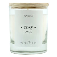 Свеча ароматическая the olphactory, cosy, santal, 40 ч