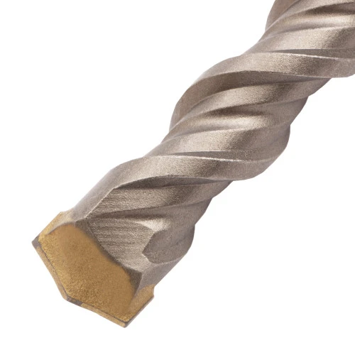 Бур по бетону, двойная спираль, три пылеотводящие кромки, 18 x 460 мм DENZEL