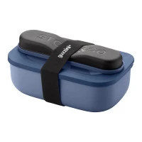 Набор из ланч-бокса и приборов store & go, синий