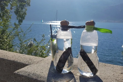 Экобутылка eau good, 800 мл, черная