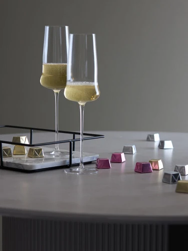 Набор бокалов для шампанского в подарочной упаковке sense, 360 мл, 2 шт.