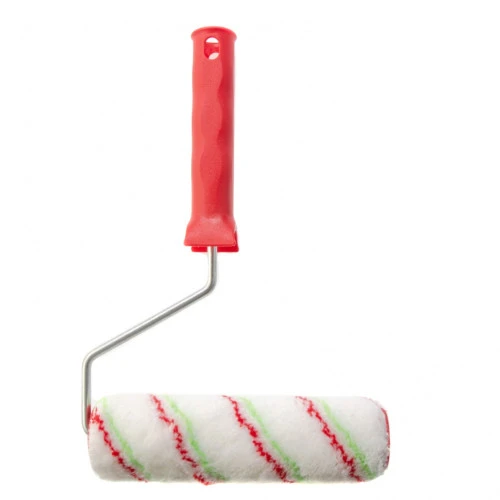 Валик "Эмали" , 180 мм, ворс 12 мм, D - 36 мм, D ручки - 6 мм, полиамид, полиакрил Сибртех