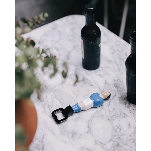 Открывалка для бутылок foosball, голубая