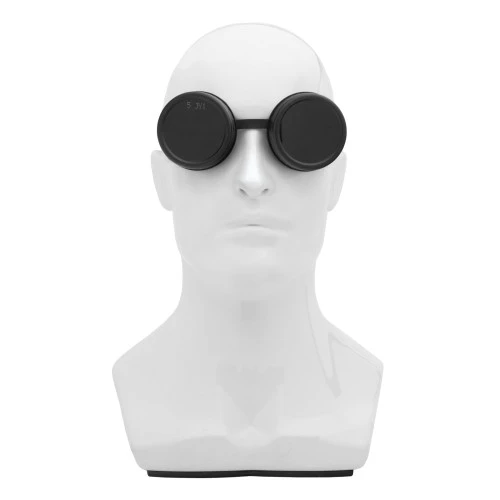 Очки газосварщика "Стандарт" с затемненным минеральным стеклом Сибртех