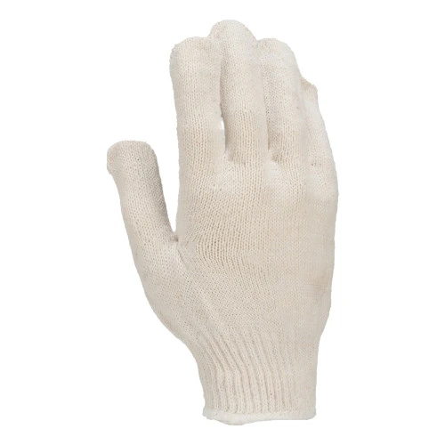 Перчатки трикотажные, ПВХ гель шахматный облив, оверлок Сибртех