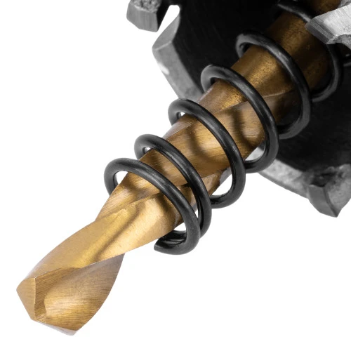 Коронка по металлу твердосплавная, 27 мм Denzel