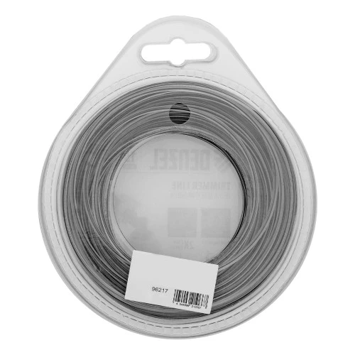 Леска для триммера двухкомпонентная звезда, 2,4мм х 15м, блистер EXTRA CORD, Denzel