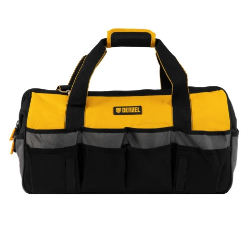 Сумка для инструмента, 500х245х300 мм, 20 карман.,съемный органайз. 10 карман.,наплеч. рем. Denzel