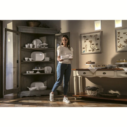 Салфетница tiffany, молочно-белая