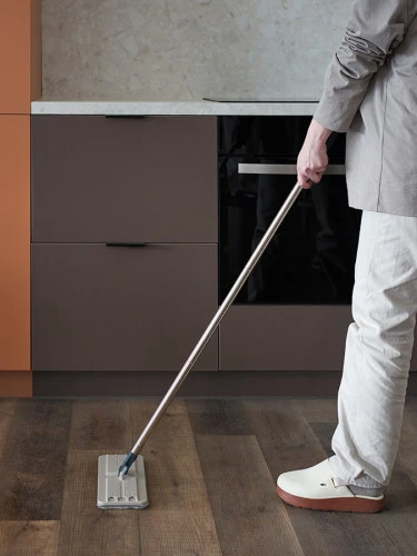 Швабра с отжимом и ведром cleanup, 7 л.