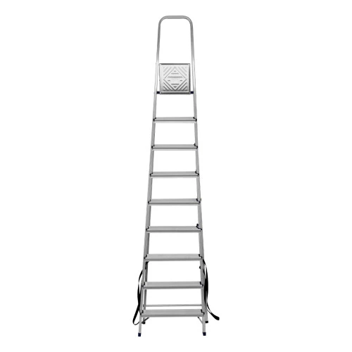 Стремянка, 9 ступеней, алюминиевая, Сибртех