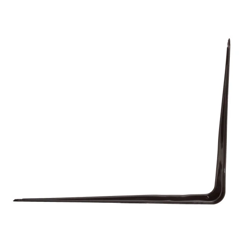 Кронштейн угловой с ребром, 200 х 250 мм, коричневый Сибртех