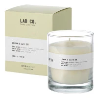 Свеча ароматическая lab co, lemon&salt, 40 ч